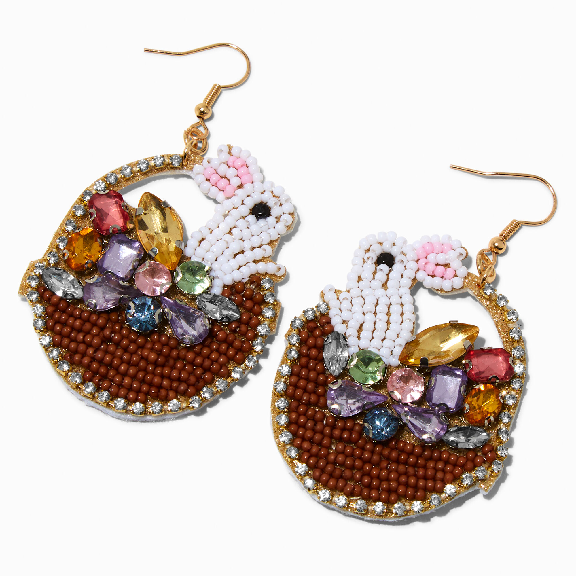 Amethyst Earrings, Easter Gift, Easter Basket Gift, Bunny Earrings, Rabbit  Earrings, Rabbit Gift, Bunny Gift, Purple Earrings, Lucy Isaacs